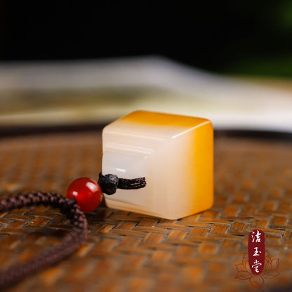 Jinsi jade seal pendant