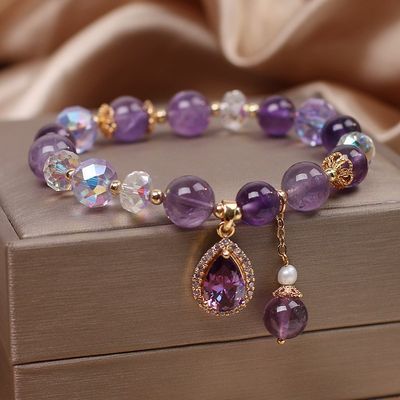 Amethyst bracelet