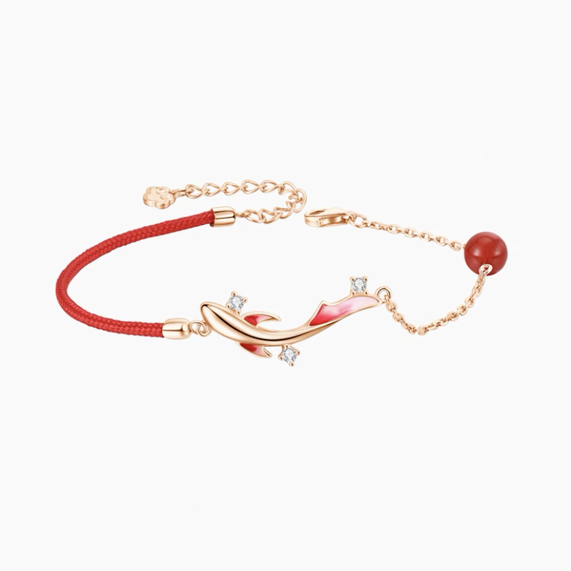 Koi red rope bracelet