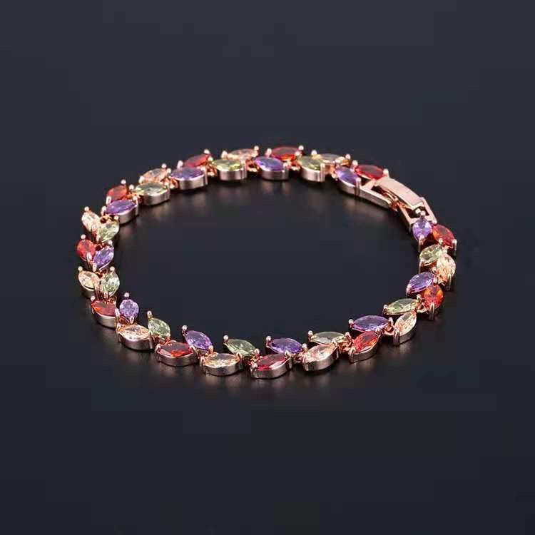 Bracelet color zircon bracelet jewelry