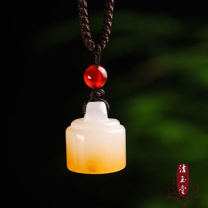 Jinsi jade seal pendant