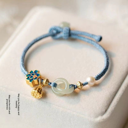 Peace buckle bracelet