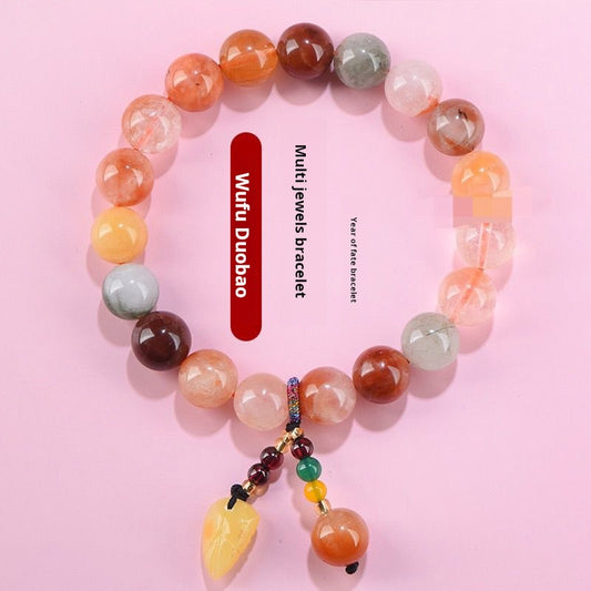 Five blessing crystal bracelet