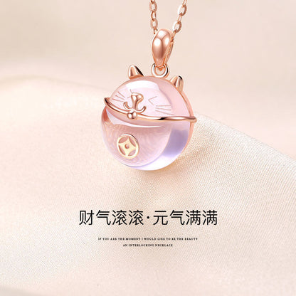 Lucky Cat necklace