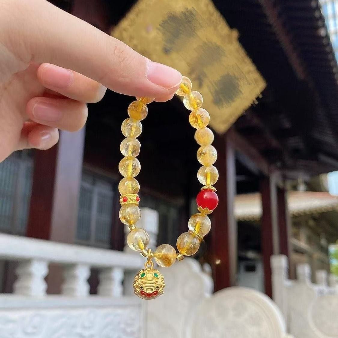 Citrine bracelet transfer